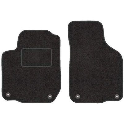 Abbildung von Fußmatten mit Clips 2er Set für VW New Beetle 1997 2010 Velours Automatten