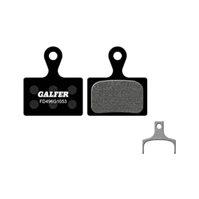 Abbildung von GALFER Unisex Adult PASTILLAS Freno Disco Standard Brake PAD Shimano XTR 2019 2P Accesorios y recambios bicis, Black
