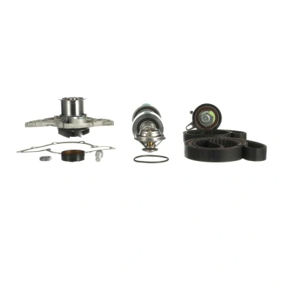 Abbildung von GATES KP1TH15557XS 1 Wasserpumpe + Zahnriemensatz mit Tru Power Thermostat AUDI: A6 C5 Avant, A4 B6 Limousine