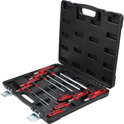 Abbildung von KS TOOLS 151.8150 Schraubendrehersatz Kunststoffkoffer