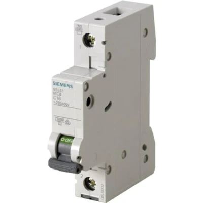 Abbildung von SIEMENS Ingenuity for life Leitungsschutzschalter 6kA 1 polig Typ B 32A