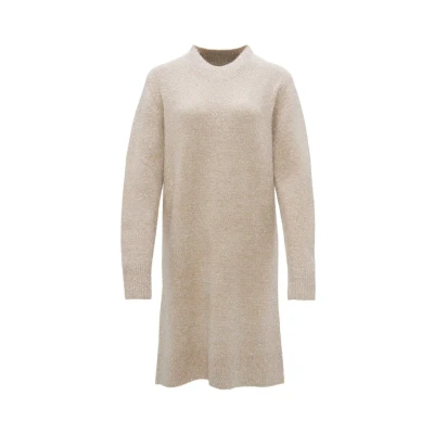 Abbildung von Opus Waletta Lockere Passform Strickkleid, Damen, Größe: 38, Ivory