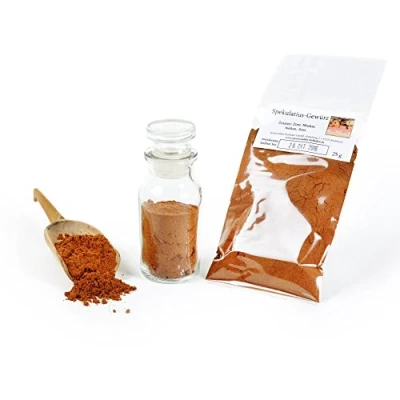 Abbildung von Spekulatius Gewürz zum Backen Kekse Gewürzmischung mischung,Backzutaten, Backgewürze, Gingerbread, glutenfrei, 25g