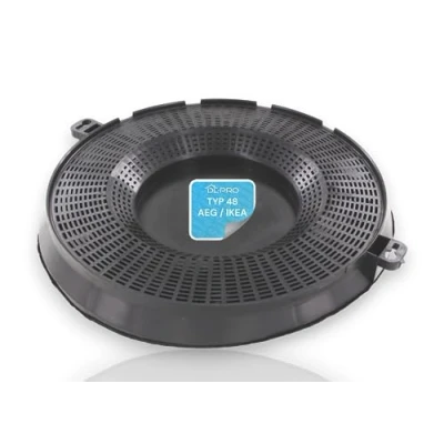Abbildung von DL pro Kohlefilter für AEG Electrolux 9029793610 E3CFT48 EHFC48 Typ48 AMC037 Nyttig FIL900 Whirlpool 484000008783 Dunstabzugshaube