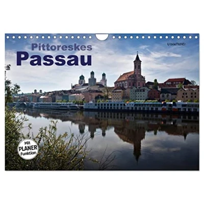 Abbildung von Pittoreskes Passau (Wandkalender 2025 DIN A4 quer), CALVENDO Monatskalender
