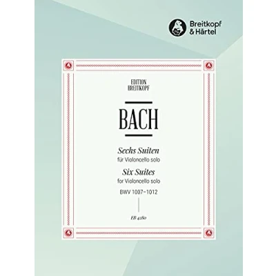 Abbildung von Sechs suiten für Violoncello solo BWV 1007 1012