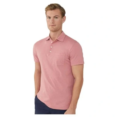 Abbildung von Hackett London Herren Hs Logo Hoody Fz Polo, Pink (Ash Rose Pink), XS
