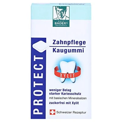 Abbildung von BADERs PROTECT Zahnpflege Kaugummi, 16 St