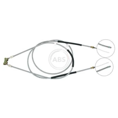 Abbildung von A.B.S. K11975 Handbremsseil 1930, 1875 Trommelbremse für Links /Rechtslenker