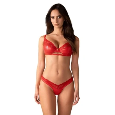 Abbildung von Obsessive SET Bügel BH, Damen, Größe: XL/XXL, Red