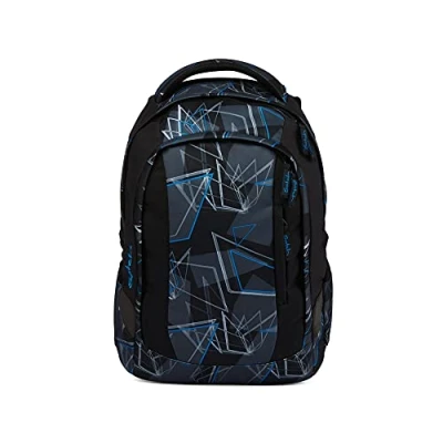 Abbildung von satch sleek Schulrucksack ergonomisch, 24 Liter, extra schlank Deep Dimension Blau