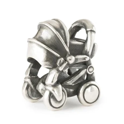 Abbildung von Trollbeads Frühlings Kollektion Blühende Verbindungen 2024 Silberbeads (Süße Träume TAGBE 30197)