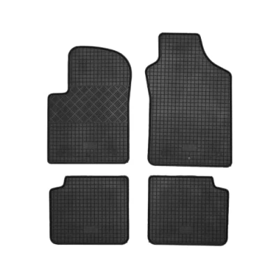 Abbildung von AZUGA Auto Fußmatten Gummi passend für Fiat 500 ab 2007/Ford Ka 2009, Fiat,Ford 500,Ka 3 türer