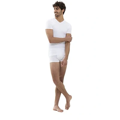 Abbildung von Mey Tagwäsche Serie Software Herren Shirts 1/2 Arm Weiss L(6)