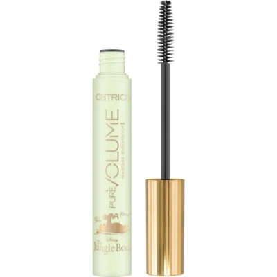 Abbildung von Catrice Disney The Jungle Book Pure Volume Mascara Waterproof, Schwarz, volumengebend, mit Ölen, Wischfest, natürlich, vegan, wasserfest, ohne Mikroplastikpartikel, Nanopartikel frei, 1er Pack (10ml)