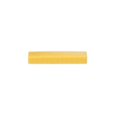 Abbildung von MAUL Magnete MAULsolid 54x19mm (10 Stück) Mini aus Kunststoff mit hoher Haftkraft Starke für Whiteboard und Magnettafel ideal Büro, Homeoffice Werkstatt Gelb