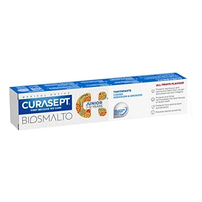 Abbildung von Curasept Biosack Junior 7 12 Jahre 75 ml Geschmack alle Früchte