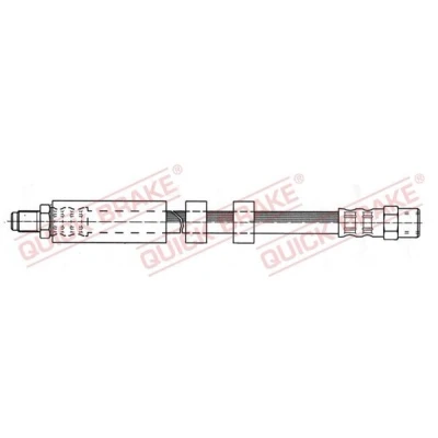 Abbildung von Bremsschlauch QUICK BRAKE 32.972