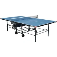 Abbildung von HUDORA Tischtennisplatte Match robuste Outdoor &amp; Indoor hochwertige klappbar wetterfest Ping Pong Platte für noch mehr Spiel Komfort