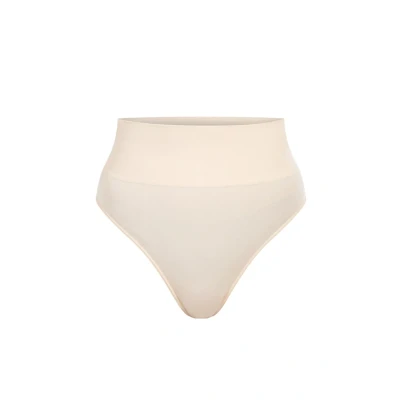 Abbildung von Smilodox MID Waist String NYSA String, Damen, Größe: XS, Nude
