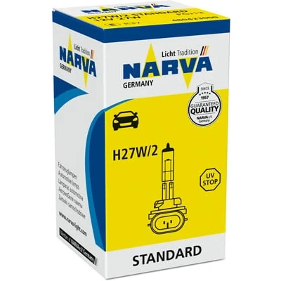 Abbildung von NARVA 480423000 Glühlampe, Nebelscheinwerfer 12 27 HYUNDAI: Getz, SANTA FE 2