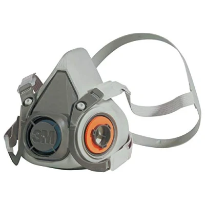 Abbildung von 3M Mehrweg Halbmaske 6300L (Maskenkörper ohne Filter), Größe L, Atemschutz, 1 Stück