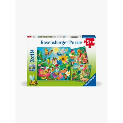 Abbildung von Ravensburger Puzzles Krabbeltiere 3x49 Teile