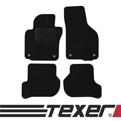 Abbildung von TEXER Textil Fußmatten Passend für VW Golf V Bj. 2003 2008 Basic