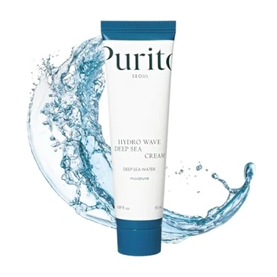Abbildung von PURITO Deep Sea Cream, Hydration, Lightweight, for All Skin Types, Daily Face Moisturizer, Vegan &amp; Cruelty Free, Korean Care, 50ml 1.69fl.oz