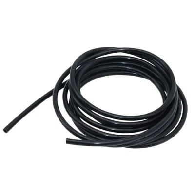 Abbildung von iMeistek Flexibler Silikonschlauch, 4mm ID X 7mm OD 4M Silikonschlauch Wasser Luft Schlauch Rohr für Pumpe Transfer Schwarz