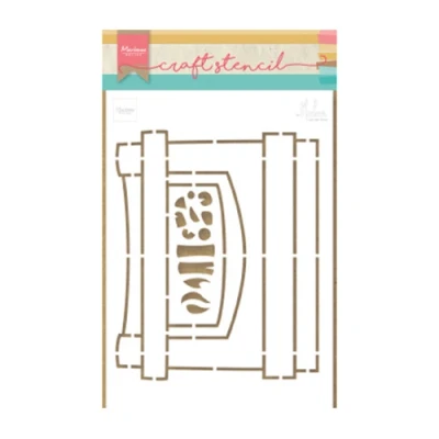 Abbildung von Marianne Design Craft stencil Fire Place By Marleen