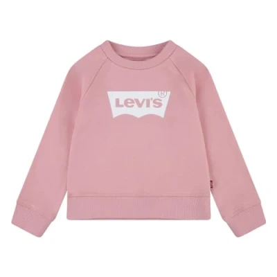 Abbildung von Levi&#039;s LVG KET ITEM LOGO CREW Sweatshirt für Kinder, Größe: 158, Pink icing