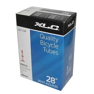Abbildung von XLC Unisex Erwachsene Fahrradschlauch 2508280505 Fahrradschlauch, Schwarz, One Size