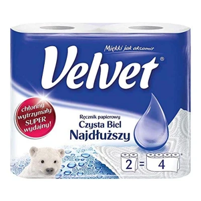 Abbildung von VELVET REC_W Papierhandtücher