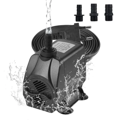 Abbildung von BACOENG Aquarium Pumpe, 3800L/H Wasserpumpe Springbrunnenpumpe Teichpumpe, Zimmerbrunnenpumpe Aquariumpumpen Brunnenpumpe Klein mit EU Stecker