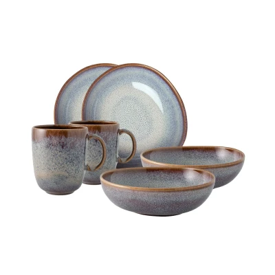 Abbildung von like Villeroy &amp; Boch Lave beige Frühstücksset 6tlg