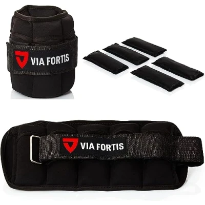 Abbildung von VIA FORTIS Premium Gewichtsmanschetten 2er Set