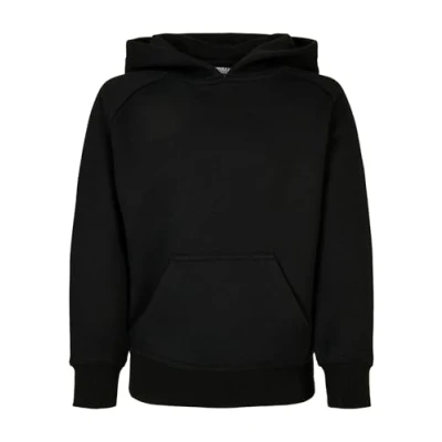 Abbildung von Urban Classics Blank Kapuzenpullover für Kinder, Größe: 134/140, Black