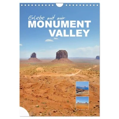 Abbildung von Erlebe mit mir das Monument Valley (Wandkalender 2025 DIN A4 hoch), CALVENDO Monatskalender