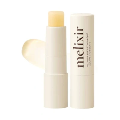 Abbildung von Melixir Vegane Lippenbutter #01 Agave(transparent) (+8 weitere Farben) 3.9 g, bienenfrei, ohne Petrolatum, tief nährender veganer Lippenbalsam auf pflanzlicher Basis