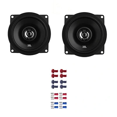 Abbildung von JBL Stage1 51F Auto Lautsprecher Boxen 300 Watt 13 cm 2 Wege Koax passend für BMW 5er (E39) 1996 2003 Türen Front
