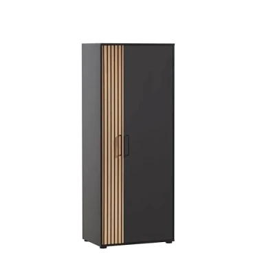 Abbildung von Schildmeyer Aktenschrank &quot;Hank, MADE IN GERMANY, Breite 65 cm&quot;, Linke Tür mit Akustikprint, Metallbeschläge, Softclose Funktion
