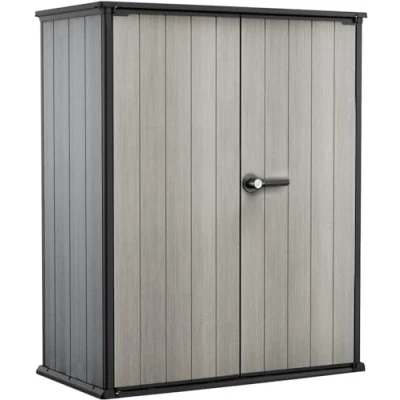 Abbildung von Keter High Store+ Shed Gartenbox 170 cm Kunststoff Spritzwassergeschützt
