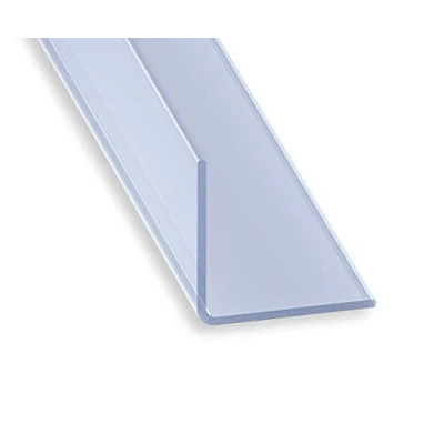 Abbildung von Eckleiste PVC transparent 20 mm x 1 m