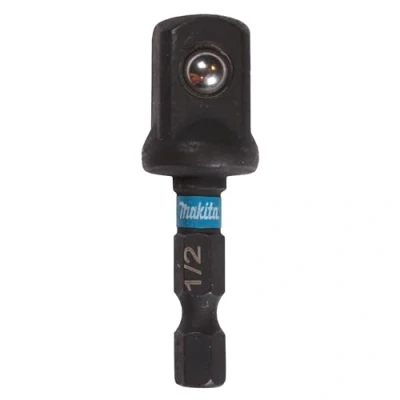 Abbildung von Makita B 66874 Impact Black Adapter 1/4&quot; Sechskant auf 1/2&quot; Vierkant, 50 mm, 1 Stück