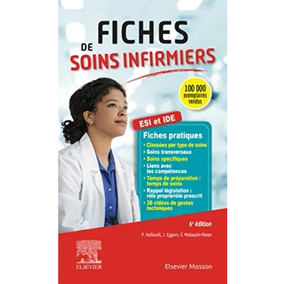 Abbildung von Fiches de soins infirmiers: Avec 38 séquences filmées ou animées gestes techniques