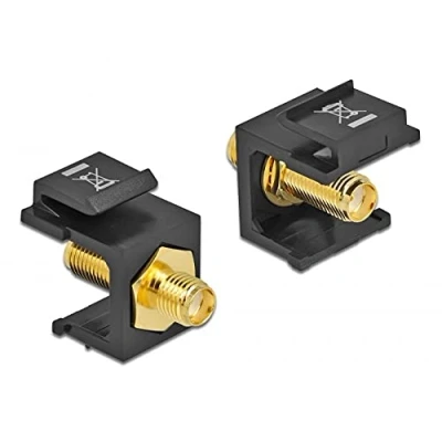 Abbildung von Delock Keystone Modul SMA Buchse &gt; schwarz
