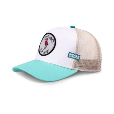Abbildung von Coastal HFT Filthy Flamingo Cap, Größe: One Size, White/pale blue/khaki