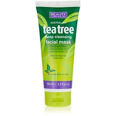 Abbildung von Beauty Formulas Tea Tree Deep Cleansing Facial Mask 100ml