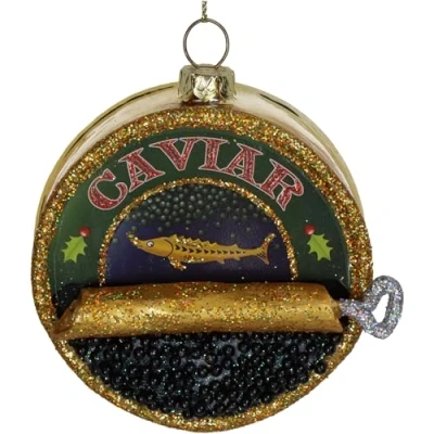 Abbildung von Weihnachtskugel Kaviarglas multi 8,9 cm HD Collection
